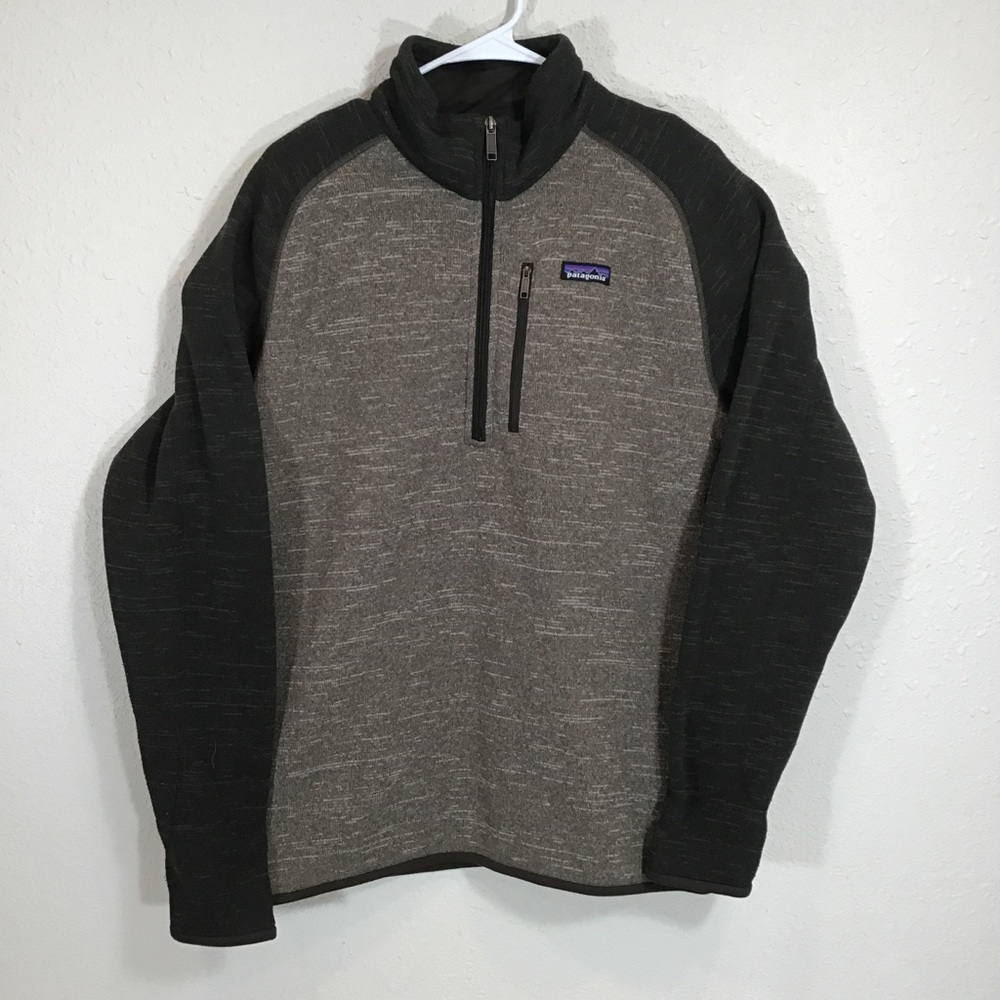 Patagonia Better Sweater 1/4 Zip Khaki/Walnut